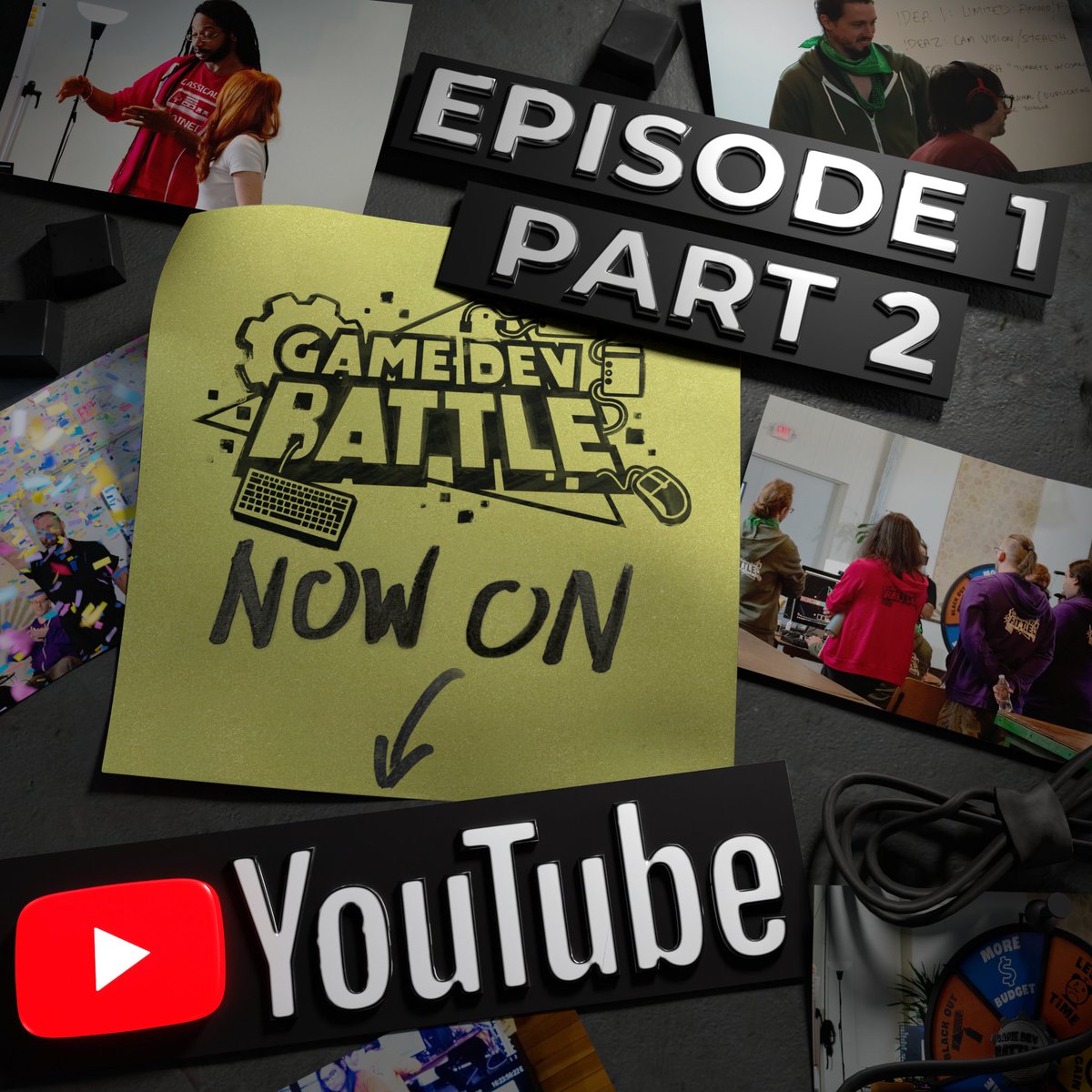 GameDev_Battle's tweet image. The end of episode 1 is now available to view!
youtube.com/@gamedevbattle
Don't forget to subscribe for future content!
#gamedevbattle #gamedev #gamedeveloper #videogamedev #madewithunity #dev #developer #devlife #gamedevs #gamedevelopment #gameshow #gamejam #competition…