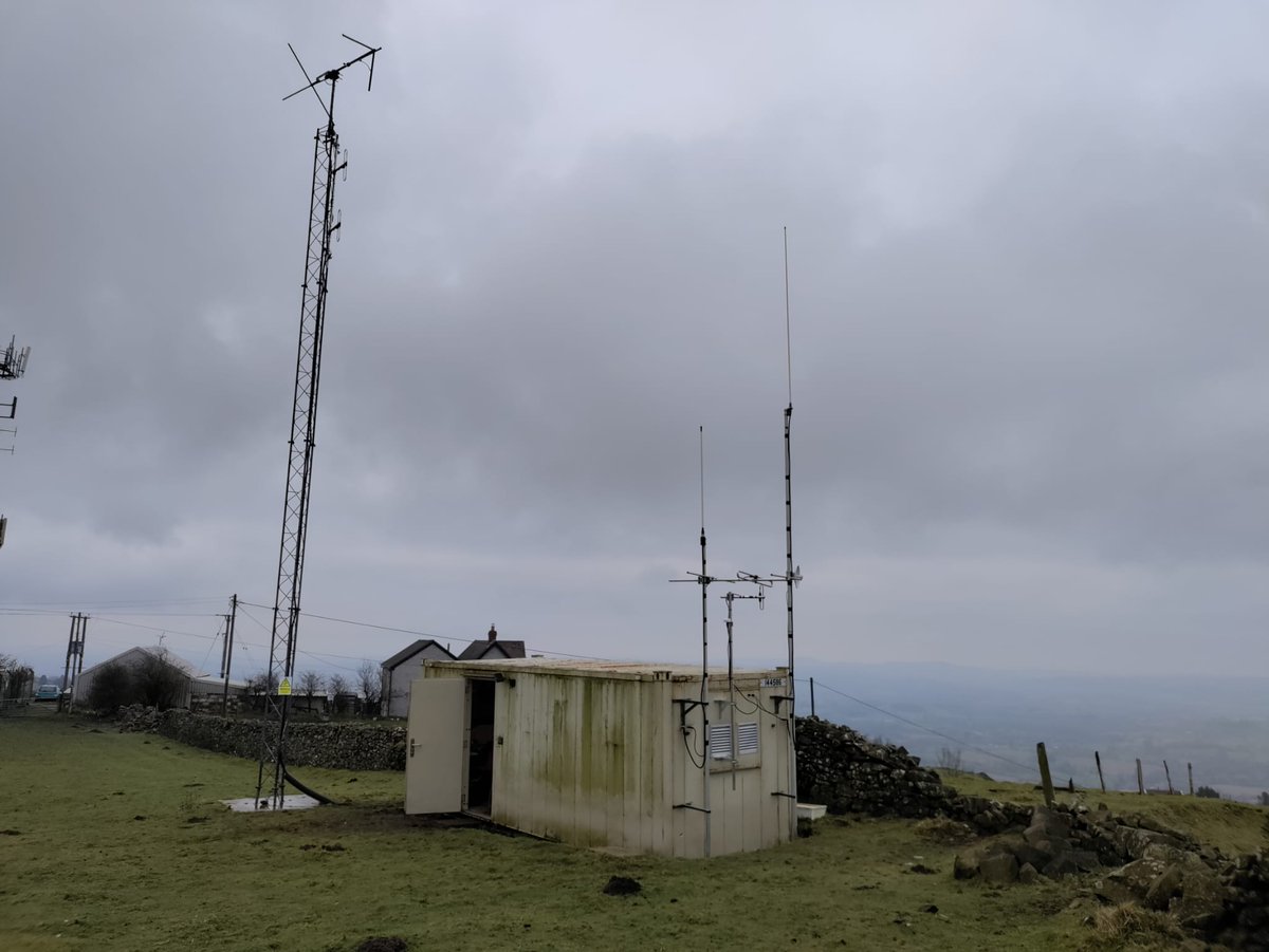 More work at the repeater site! Small Scale DAB installed for @SunshineRadio GB3VM 2m FM/C4FM GB7VO MMDVM LORA Igate on 70cm All at 430m ASL