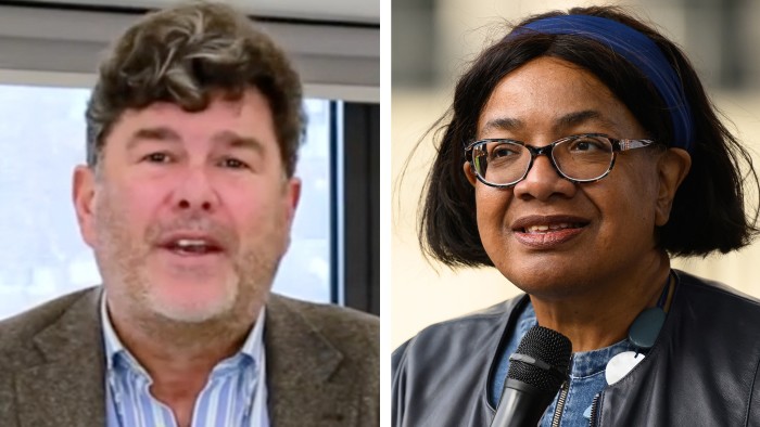 Diane Abbott has reported Frank Hester to police for saying 'he wants her shot' & 'she makes him hate all Black women'. Recently a Black man was dragged to court and acquitted but lost his job because he sent a racoon emoji to a mixed-race man. So we are watching developments 👀