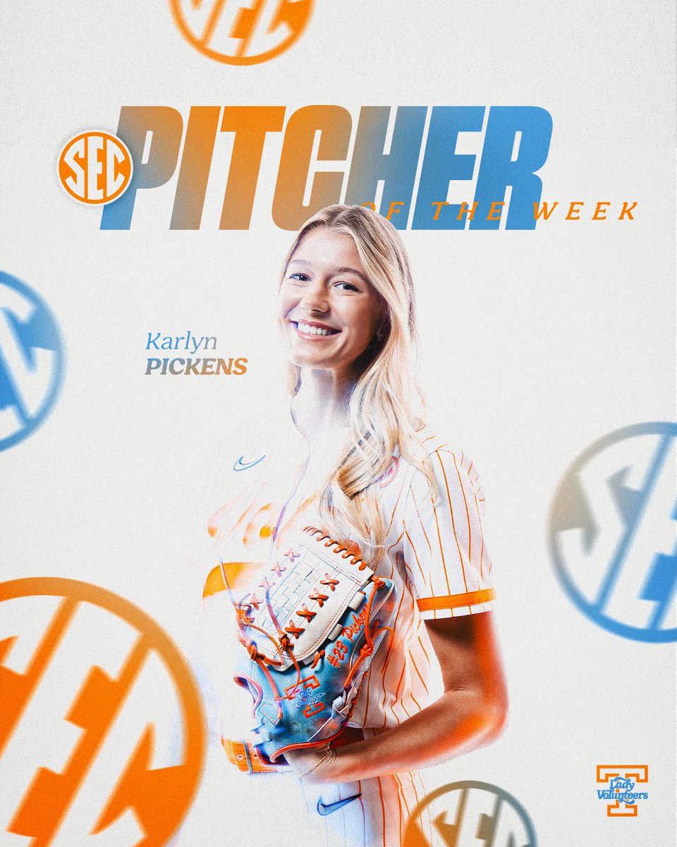 Karlyn Pickens is your SEC Pitcher of the Week!

📰 | 1tn.co/3Tvep9k
