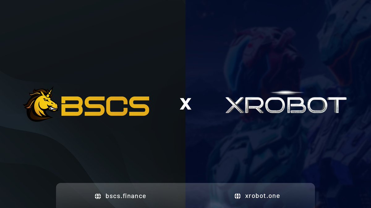 Defi_Eagle's tweet image. 🐴 @BSCS_Global has unveiled its partnership with @XRobot_Online.

🦾 #XRobot provides an innovative platform by fusing virtual robot ownership with blockchain innovations.

🔽 VISIT
xrobot.one
