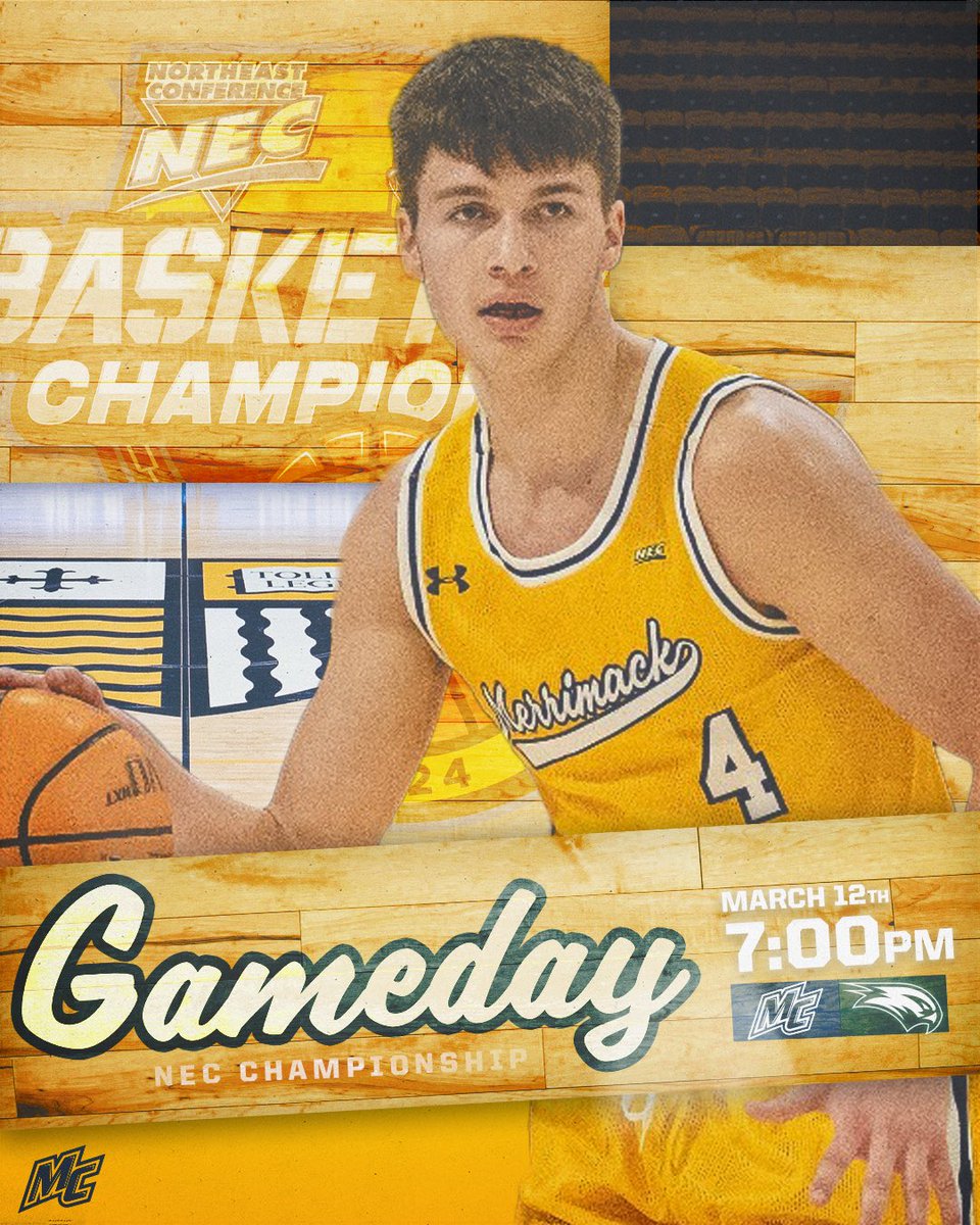 No caption needed… 🆚 @Wagner_MBB 🕖 7:00 PM 📺 espn.com/watch/player/_… (ESPN 2) 📊 merrimackathletics.com/sidearmstats/m… 🎟️ SOLD OUT 🎟️ #GoMack // #MakeChaos