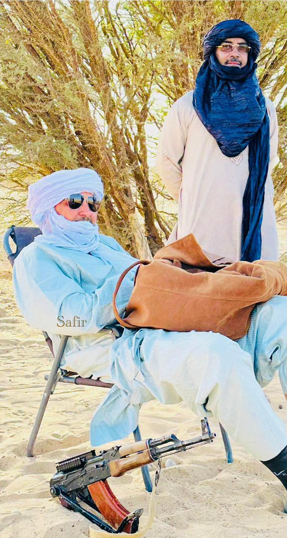 MilitaireAzawad's tweet photo. Son excellence Mr Alghabas AG Intalla, Président du cadre stratégique permanent CSP sur le front. https://t.co/JLCipGCMA0