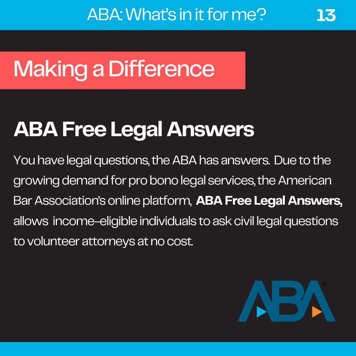 Michelle Behnke (@abapres_elect) on Twitter photo You have legal questions, we have answers. The <a href="/ABAesq/">American Bar Association</a> Free Legal Answers has responded to more than 330,000 questions to date, helping low-income individuals receive answers to housing, employment, family law and other questions from volunteer attorneys: bit.ly/49lzqca You have legal questions, we have answers. The <a href="/ABAesq/">American Bar Association</a> Free Legal Answers has responded to more than 330,000 questions to date, helping low-income individuals receive answers to housing, employment, family law and other questions from volunteer attorneys: bit.ly/49lzqca