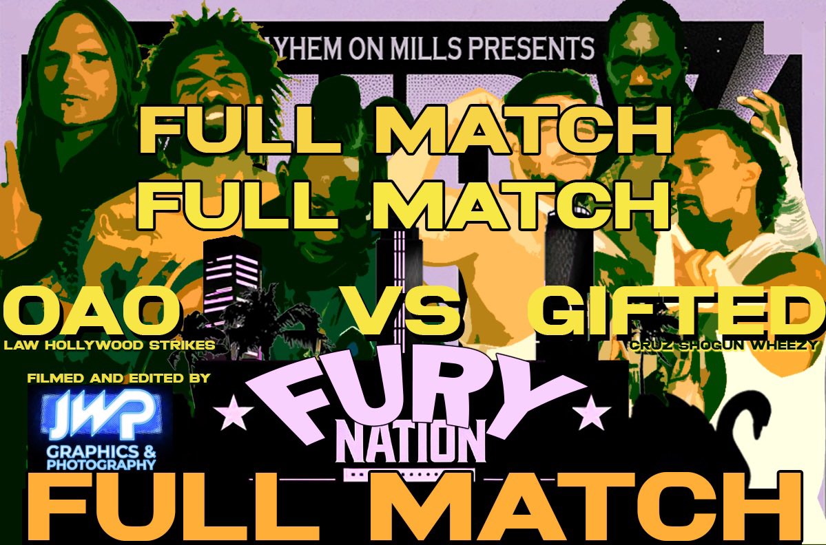 ICYMI. The Main Event of Fury Nation is FREE right now on our YouTube channel. Go watch it, and be sure to subscribe for a ton of free, full matches! youtu.be/M6XzjdeSMuA?si…