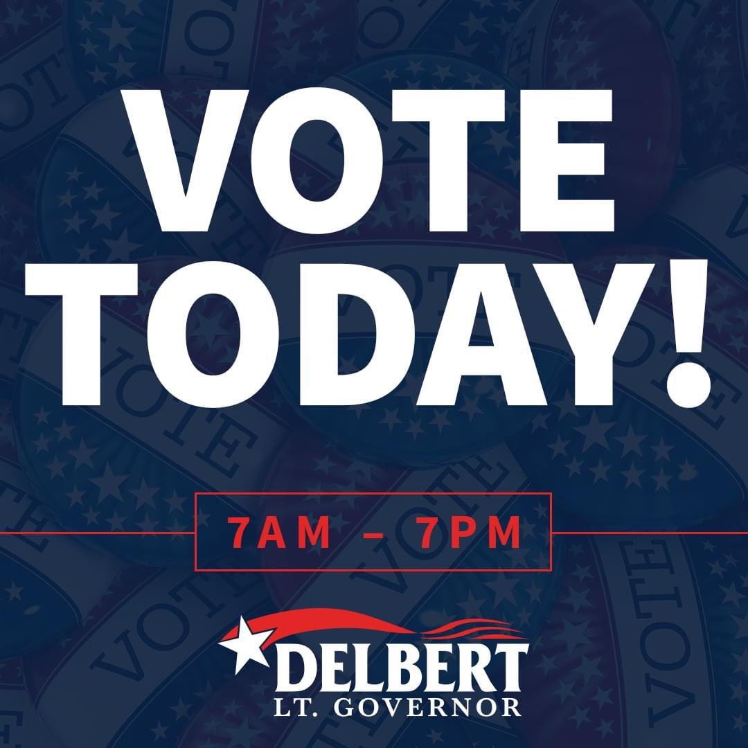 We have less than five hours to go in the Republican Primary Election for President, U.S. Senate, U.S. House of Representatives, and others. Honor our soldiers by casting your ballot. Polls are open until 7 p.m. There is only one way to ensure your voice is heard in this…