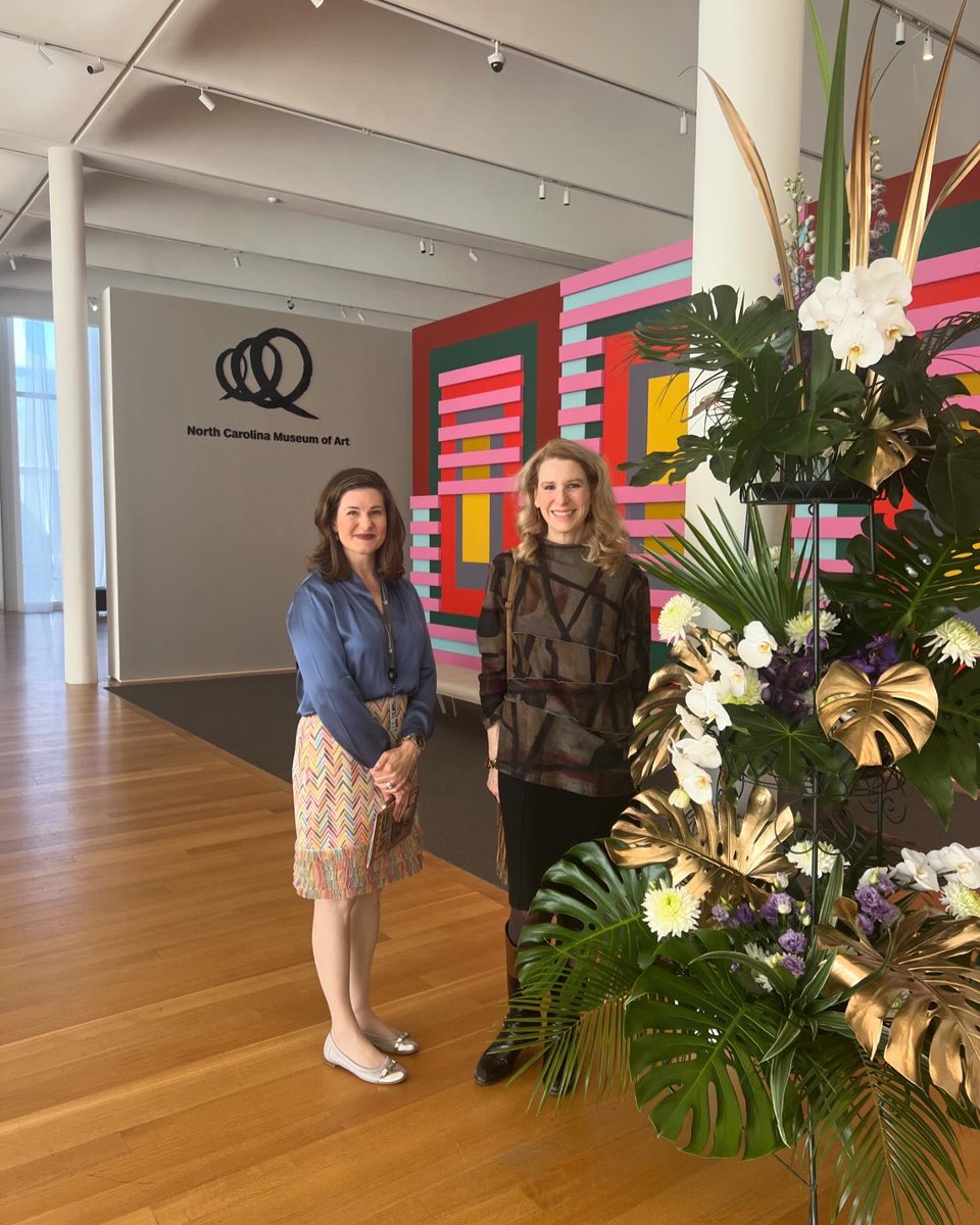 FLONC's tweet photo. We had a wonderful time touring the tenth edition of Art in Bloom at @ncartmuseum! 💐 

This year’s theme, the Decade Show, features stunning installations representing each decade from the 1920s to the 2020s. 

We hope you get a chance to visit! 
⁣
#NCMABloom https://t.co/IBxmq8MzaT