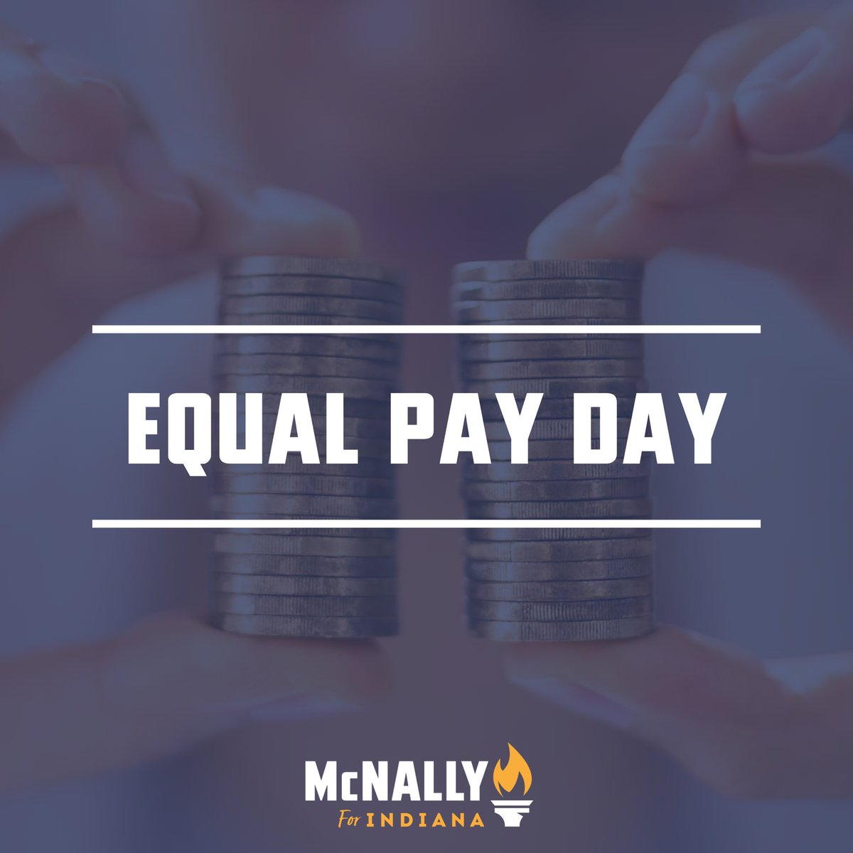 Indiana’s gender wage gap is among the worst in the nation, with women only making 72 cents for every dollar a man earns. On this Equal Pay Day, I am committing to closing the gender pay gap in Indiana.
