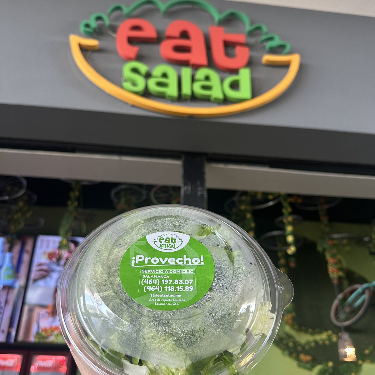 viaaltamx's tweet image. ¿Buscas algo rico y además saludable? 🥗😋

Ven a Eat Salad Salamanca y no te pierdas de las increíbles combinaciones de ingredientes 👌🏻👌🏻 y sobre todo sus promociones 👏🏻👏🏻🥗

#ViaAltaSalamanca #centrocomercial #EatSalad #ensaladas #promociones  #saludableyfeliz