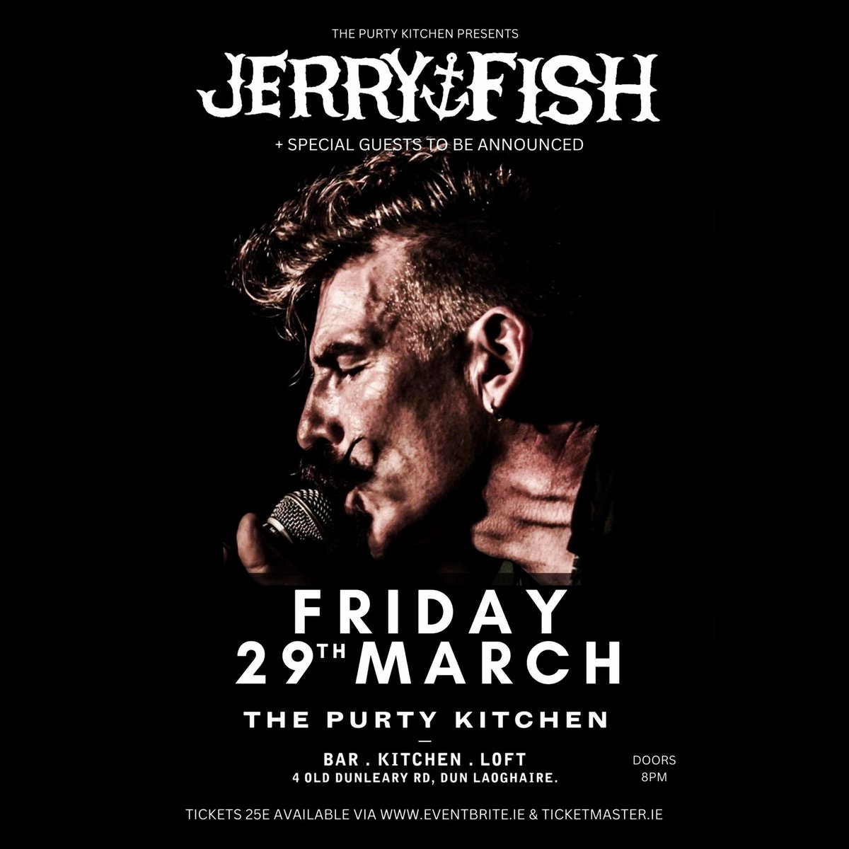 ✨❤️✨ Look forward to returning to the @thepurtykitchen on Friday 29th March! ✨❤️✨ Always such a fun night! 🕺✨💃 Let's Party at the Purty! ✨ Hope to see you there me Darlin's! Big Love, Jerry⚓Fish ❤️☠️⚓xxx