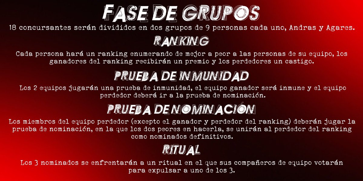 TheSacrificeV's tweet photo. 🩸MECÁNICA Y CASTING

Aquí tenéis una parte de la mecánica de la primera edición de The Sacrifice, en estos días iremos publicando todo lo que necesitáis saber!

🔴 CASTING: https://t.co/bXPhYGcb4b https://t.co/p1A24UxofD