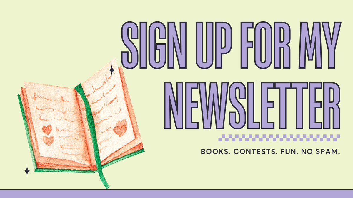 Are you part of my newsletter? Get the latest news on my releases and special fan pricing by signing up now: subscribepage.com/s4t6x8