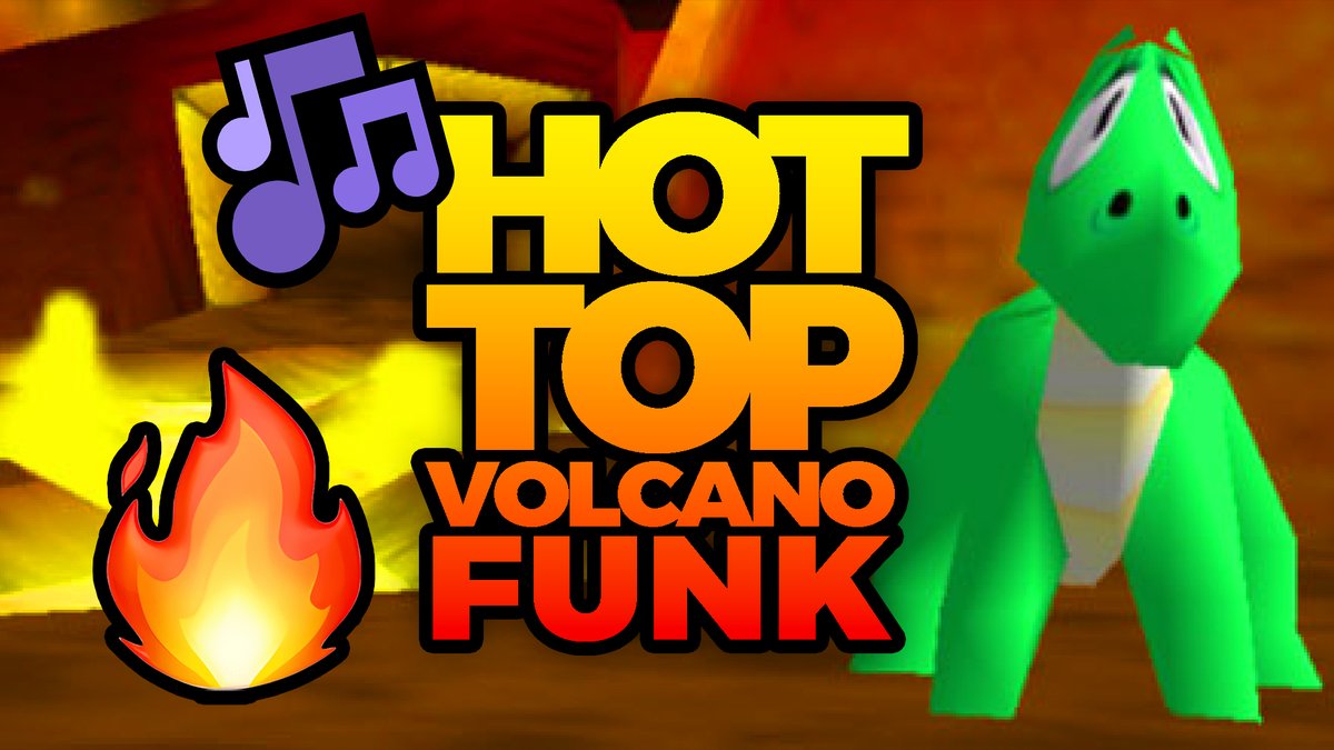 🔥 New YouTube Upload 🔥

▶ youtu.be/g_t_ZhfV8-0 

<a href="/baircave/">Baircave</a> and I remixed "Hot Top Volcano" from Diddy Kong Racing and we literally just made it STRAIGHT UP FUNKY 😎

Also listen closely for a <a href="/SuperGWolf/">Elliot (MegaGWolf / PixelatedMemories)</a> cameo👀