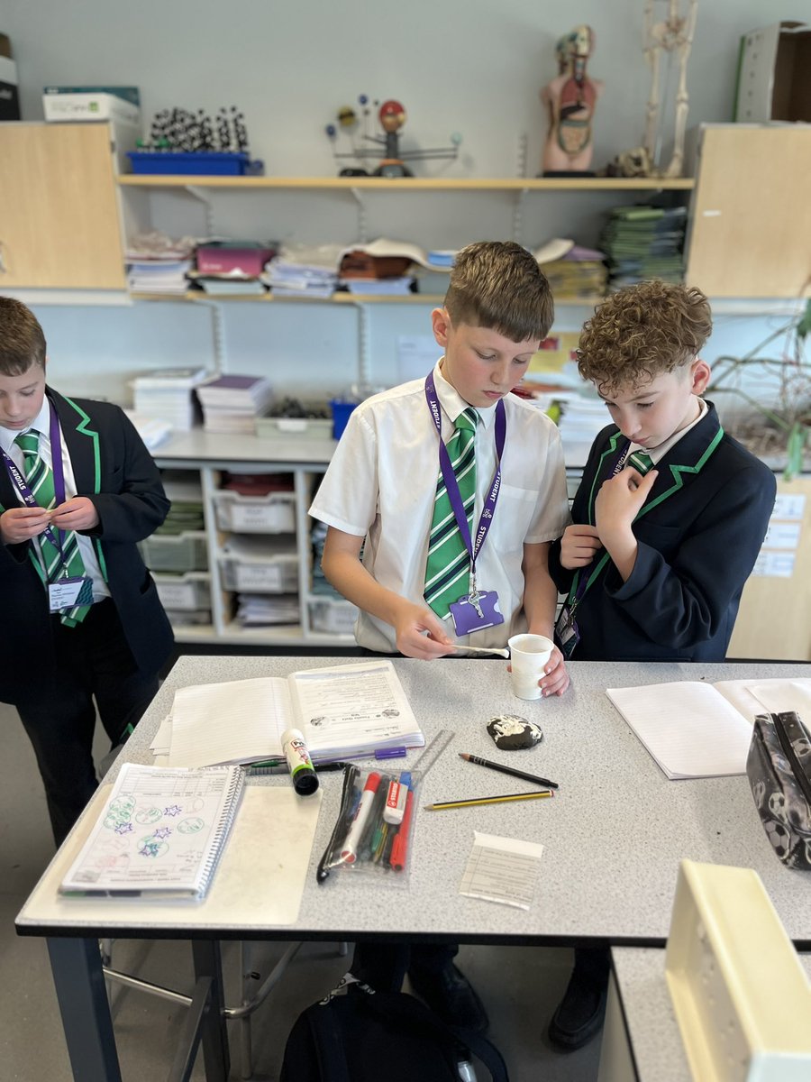 This week is #BritishScienceWeek and I popped into Mr Walters’ lesson this afternoon to see the students’ work on fossils. Lots of engagement, helping each other and perseverance. Well done 7Q1!