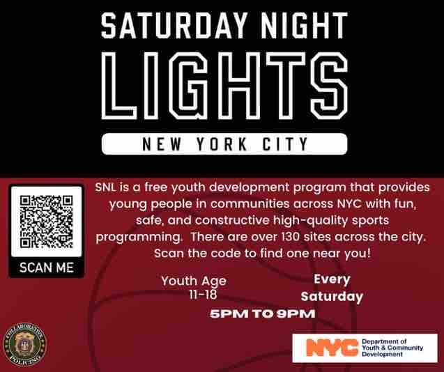 NYPD66Pct's tweet photo. “SNL provides a safe space for sports and community bonding! Let’s come together, play, and build bridges. #YouthEngagement #YCO https://t.co/CB2FzdMLRw