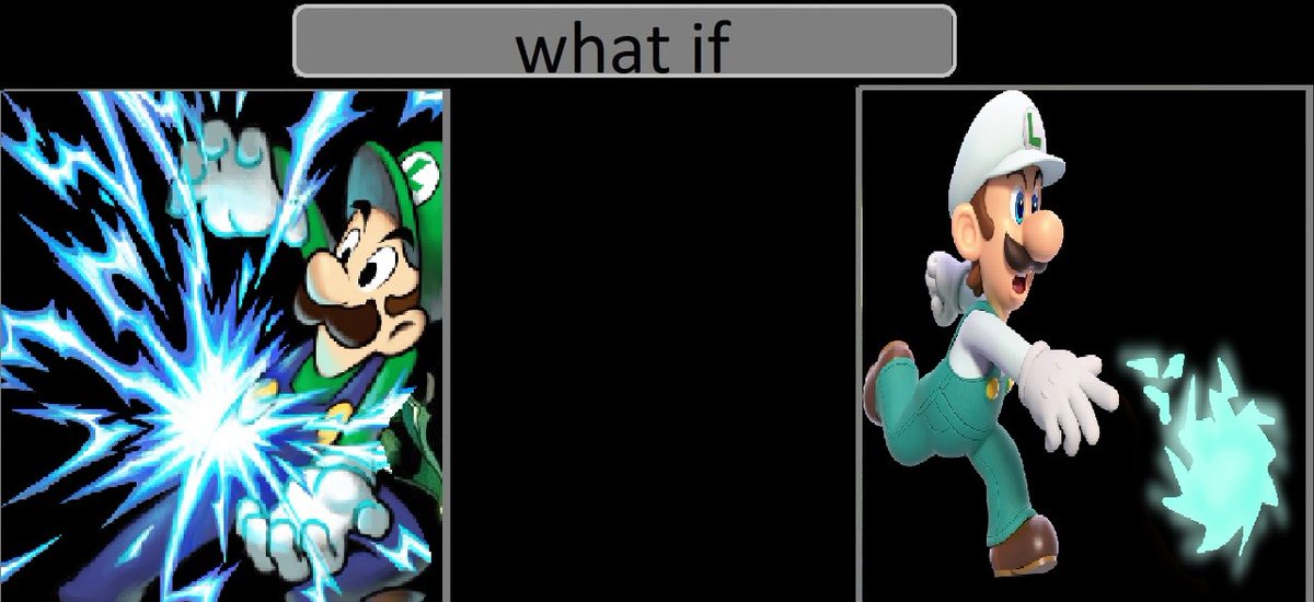 What if Luigi gets a personalized power up THE THUNDER FLOWER and can throw lightning balls with it (it's a throwback to the Thunderhand)?