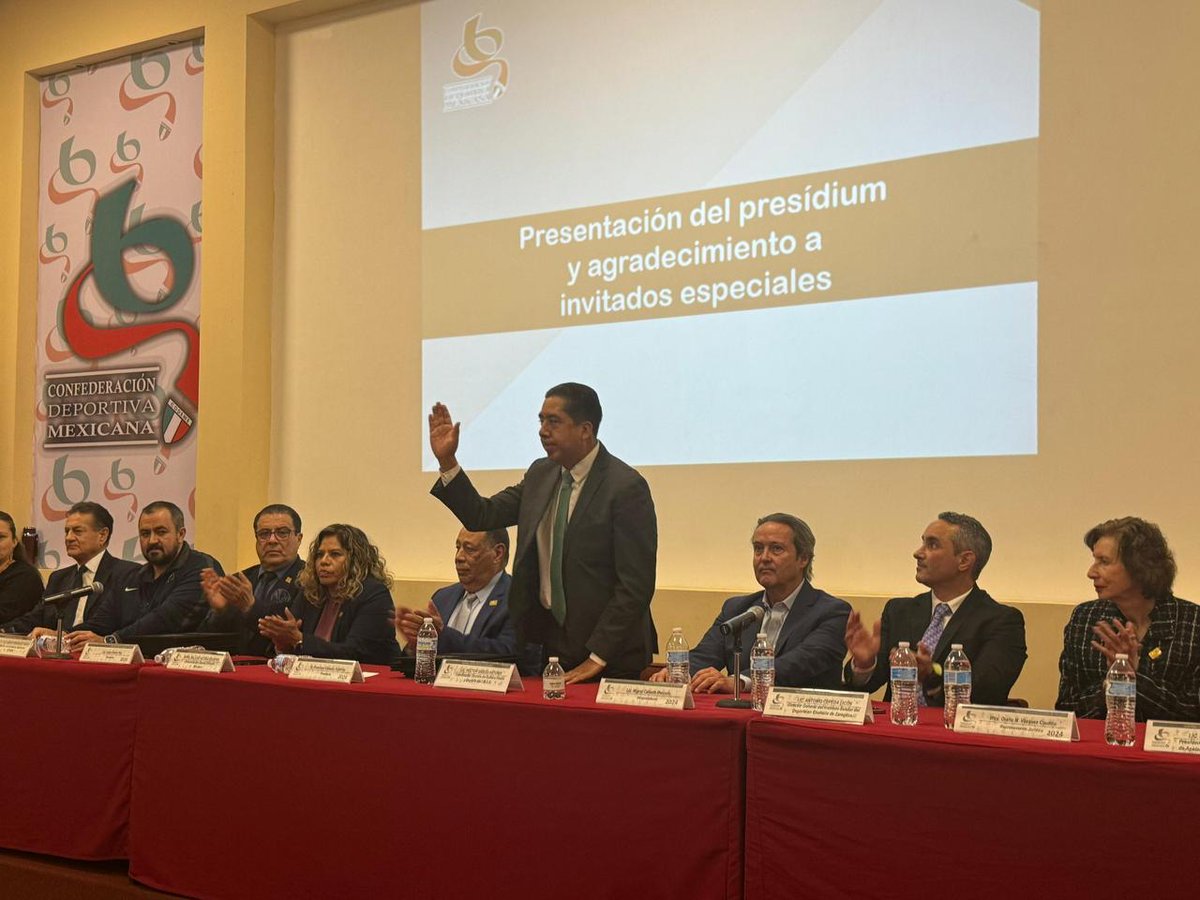 HectorAntonioMX's tweet image. A nombre del DG de @Tu_IMSS, Mtro. @zoerobledo, asistí a la #CODEME,
acompañando al Prof. Francisco Cabezas, Presidente de la @CODEMEOficialMX, donde se realizó la &quot;Asamblea General Ordinaria 2024&quot;; En presencia de las Federaciones del Deporte y organizaciones a fines de todo 🇲🇽