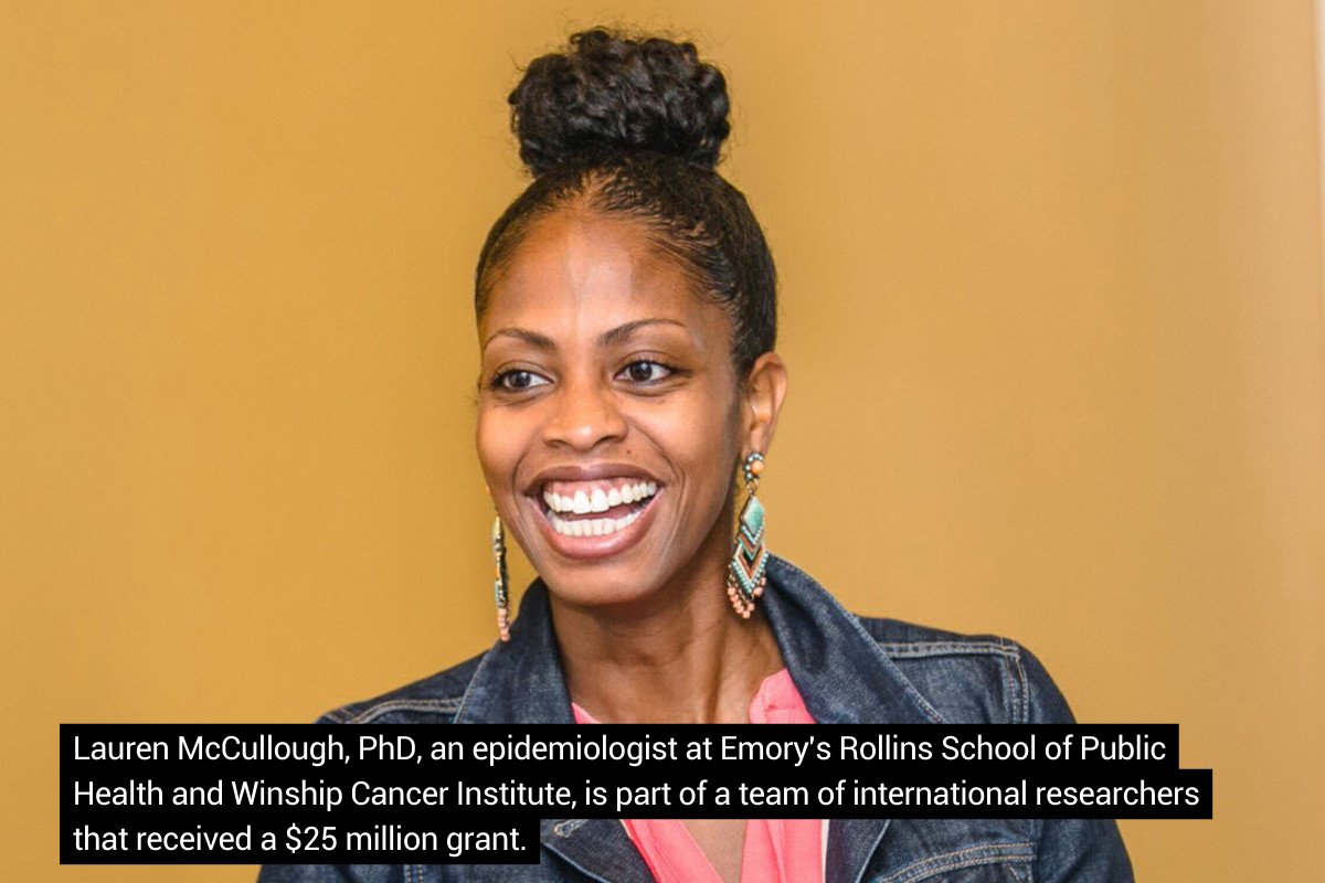 EmoryUniversity's tweet image. An Emory University researcher is part of an international team that has received a $25 million grant to help address cancer disparities in populations of African ancestry.links.emory.edu/SE