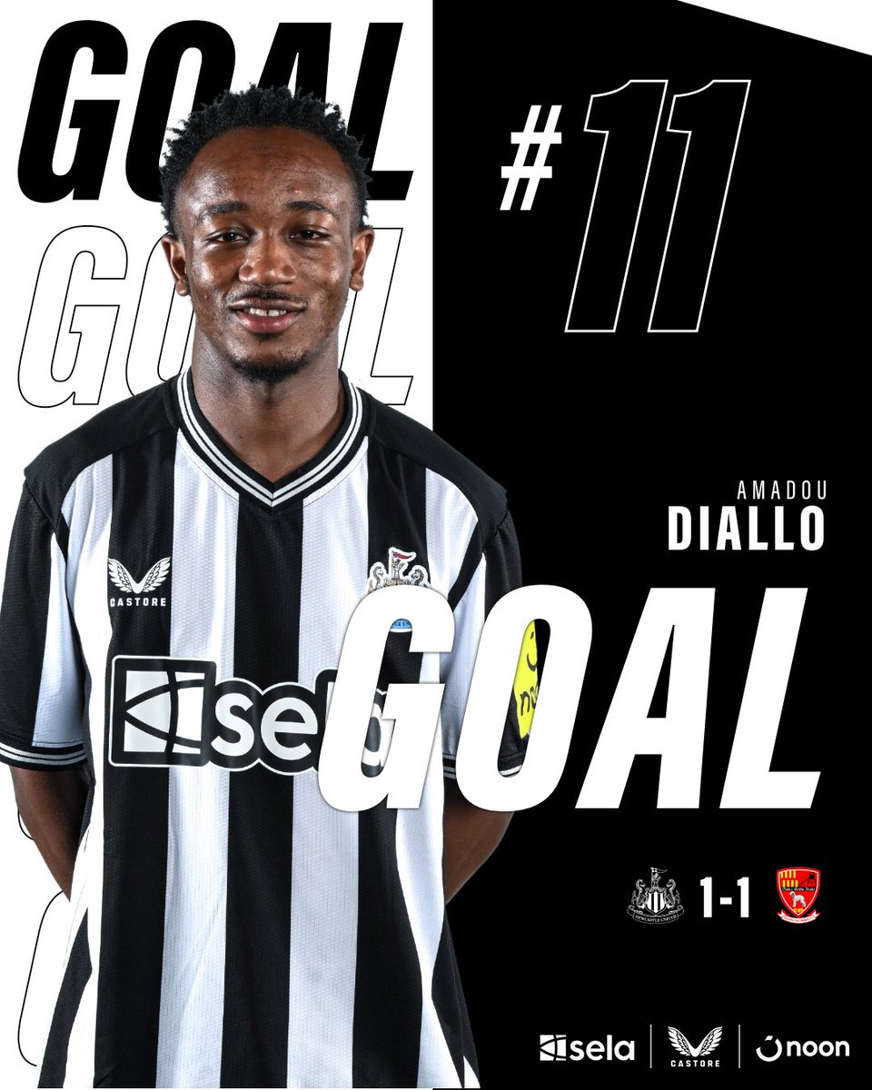 Amadou Diallo converts from the spot! 👊 ⚫️⚪️
