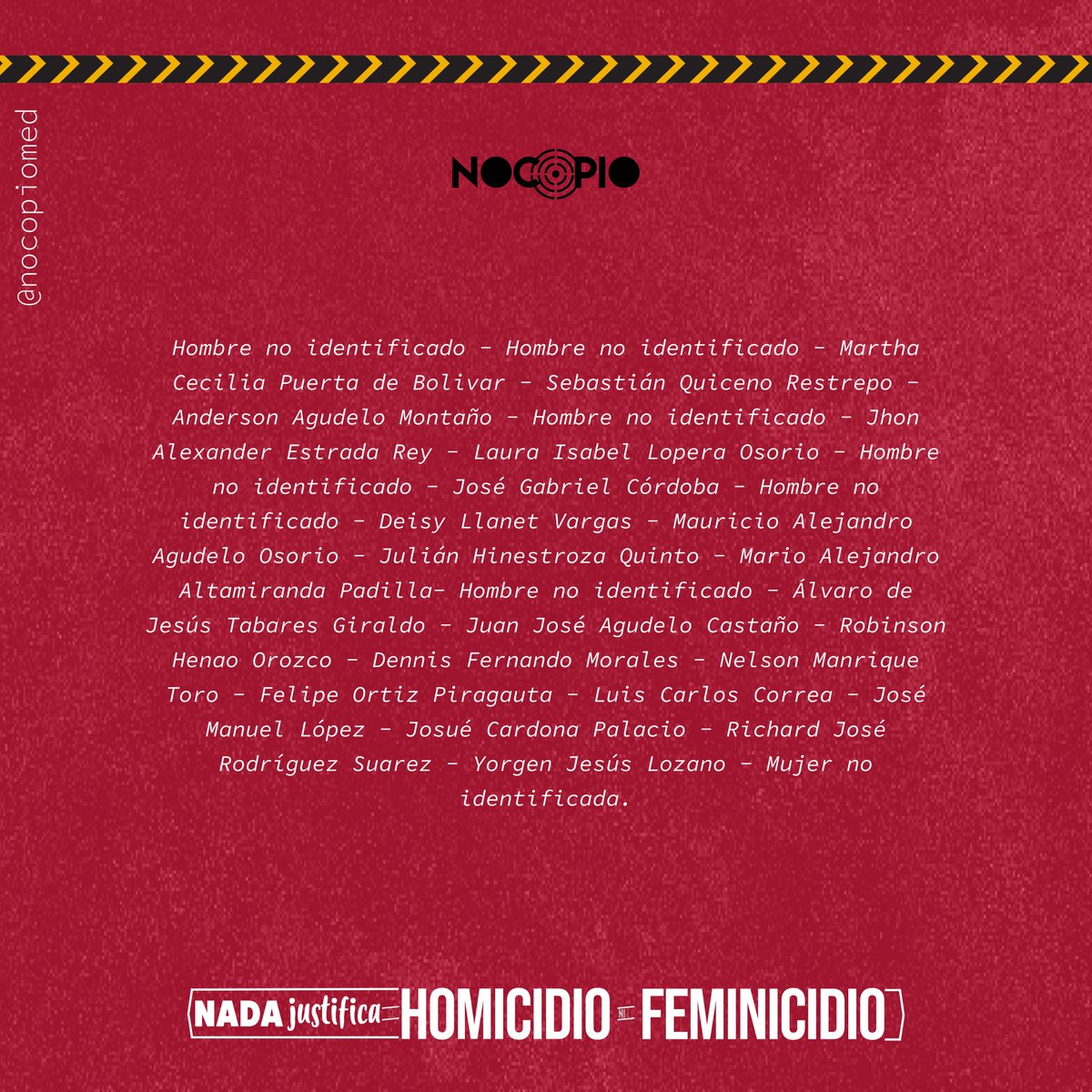 #NadaJustifica tweet media