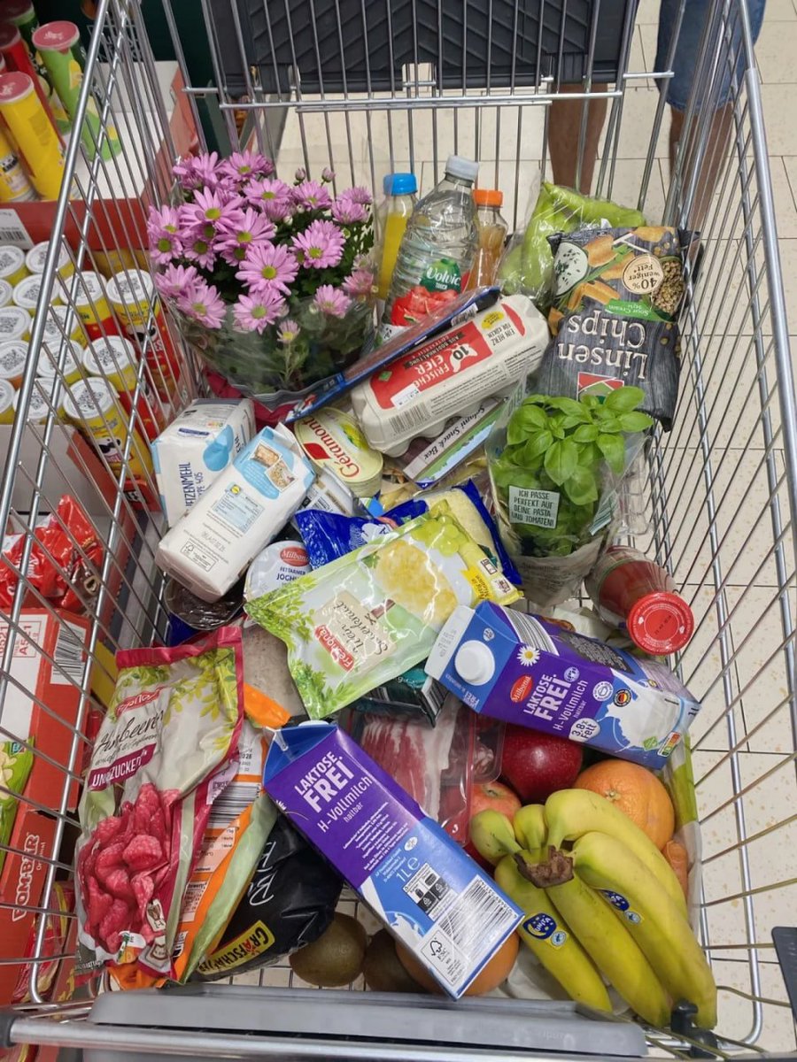 After work, went to do my weekly shopping 🛒🛍