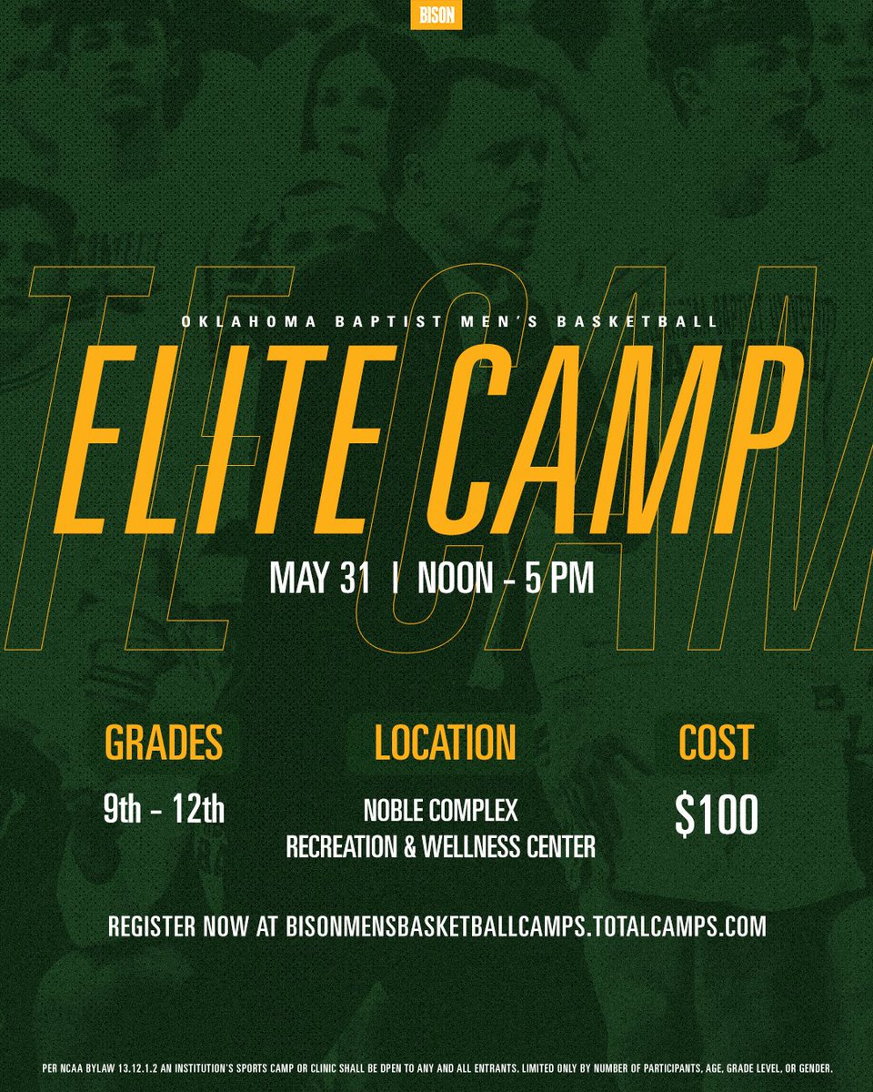 Plenty of opportunities to camp with the Bison in 2024‼️ Register here ➡️ t.ly/i9M1b #OnToVictory
