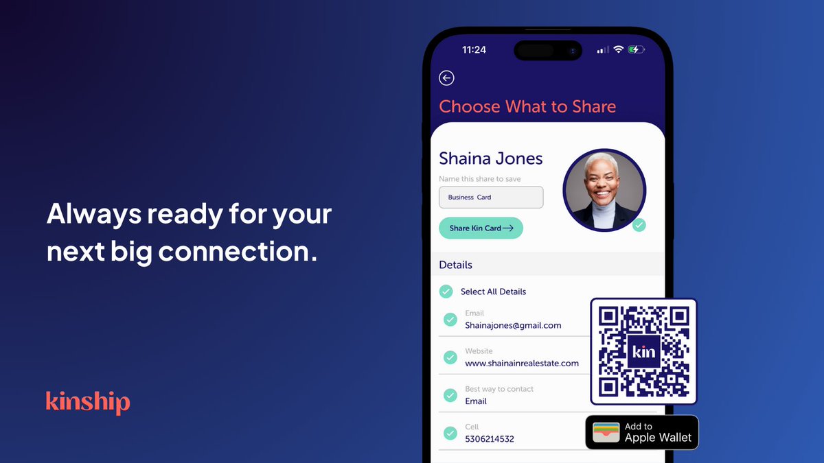 Business cards missing the mark? Or missing entirely... 

Make networking easier. Use Kinship's digital business cards for free.

#networking #MBA #businesscards 

heykinship.com/for-mba