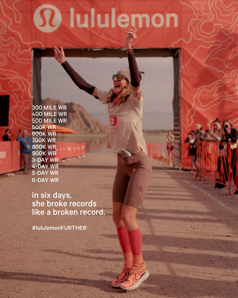 No caption needed.

<a href="/runcamille/">Camille Herron 🦸‍♀️</a> #lululemonFURTHER