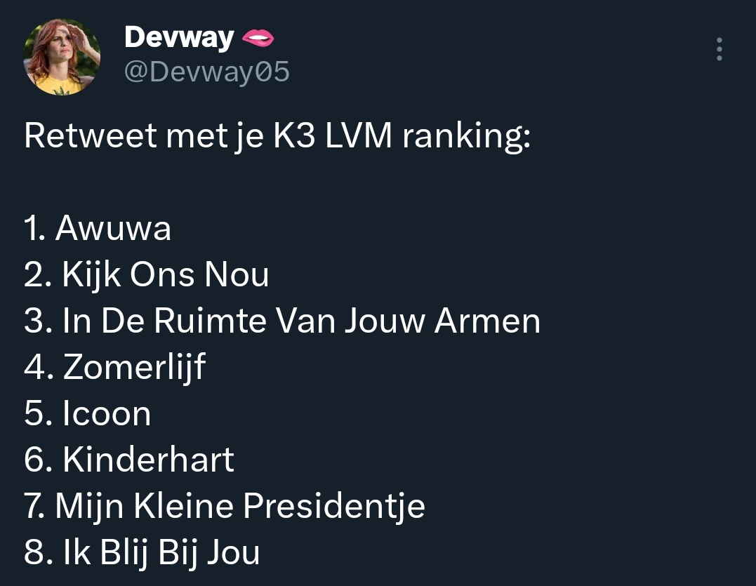 K3StruggleTweet's tweet image. Ik ben niet blij bij jou, kinderhart staat ook te laag