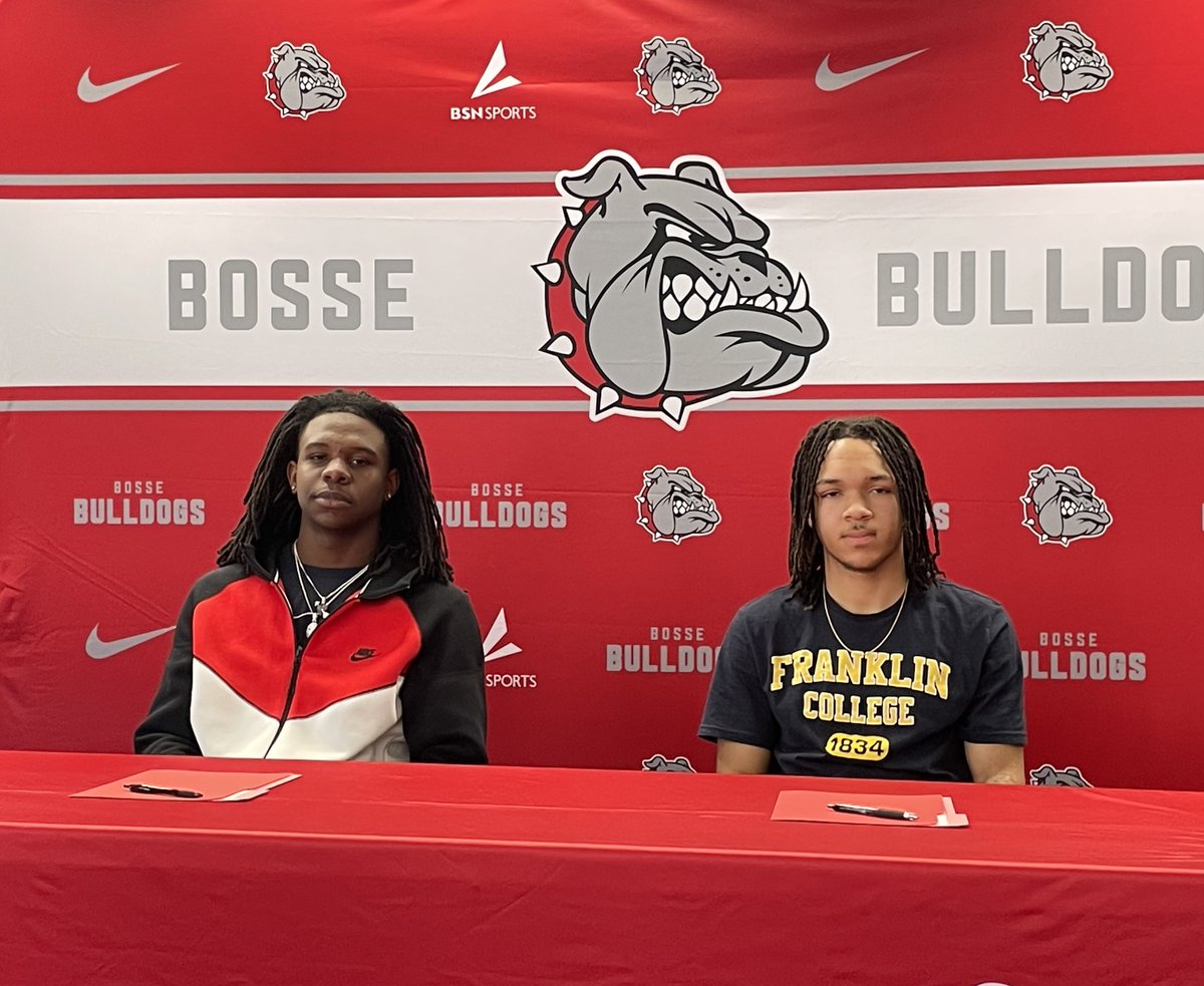 Bosse High School signings Amari Hope - Franklin 🏈 Cedric Norris - St. Mary of the Woods 🏈