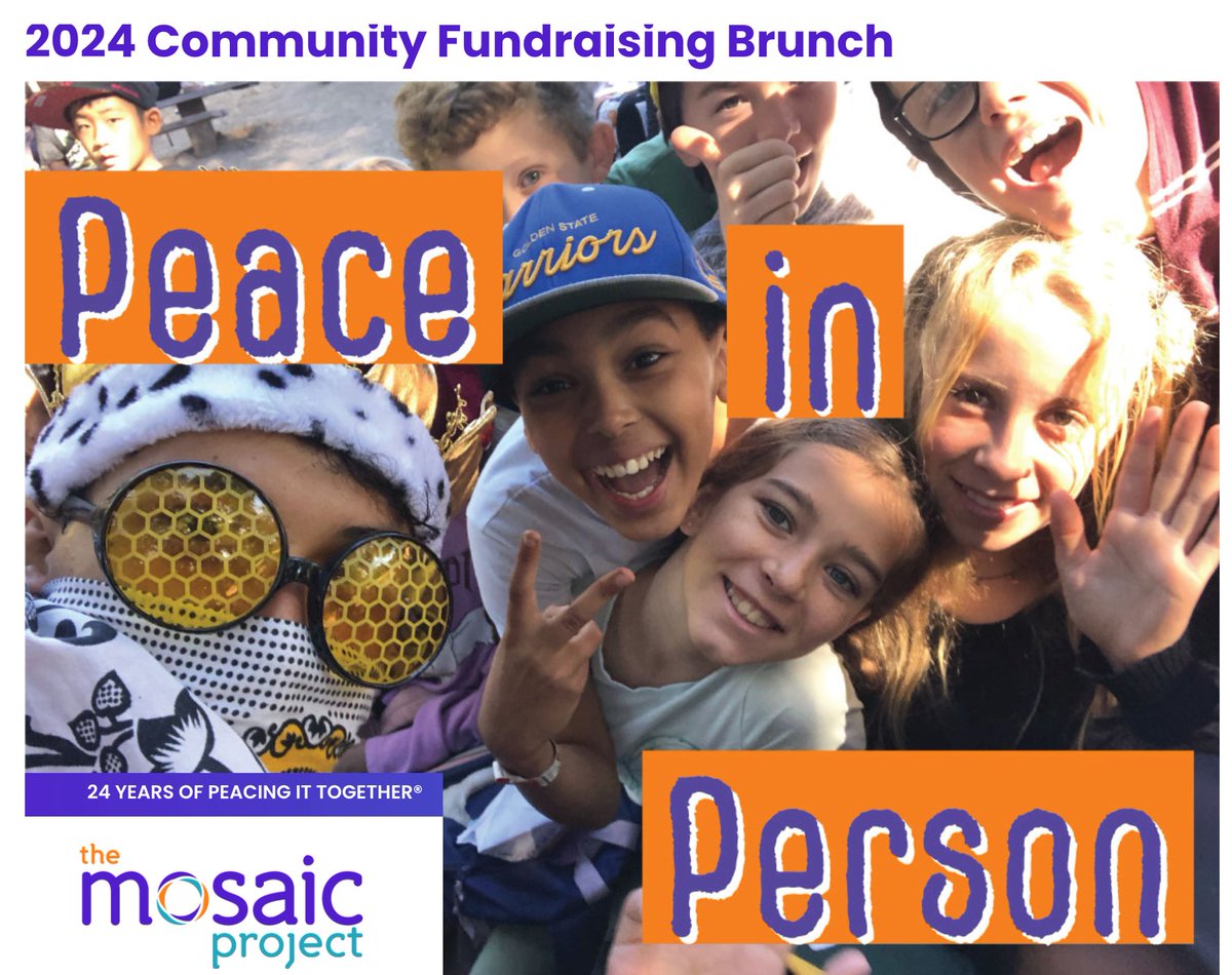 The Kazan McClain Partners’ Foundation was a founding donor for the Mosaic Project since 2000, and has been supporting the organization annually every year since. This year the Foundation was listed as a “Peace Champion” at its annual event. #givingback