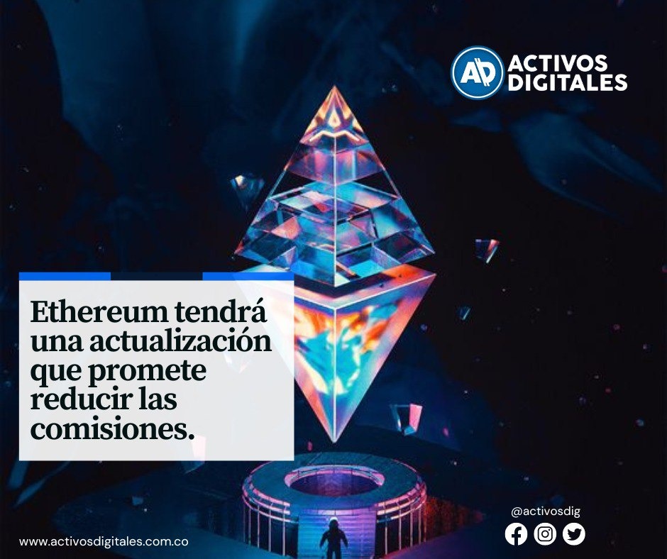 ActivosDig's tweet image. La red de Ethereum atraviesa horas decisivas en materia de desarrollo. el día de mañana miércoles 13  tendrá una importante actualización en su protocolo, la cual se ha denominado Dencun. Llega con la promesa de reducir las comisiones que se pagan por hacer transacciones en Eth