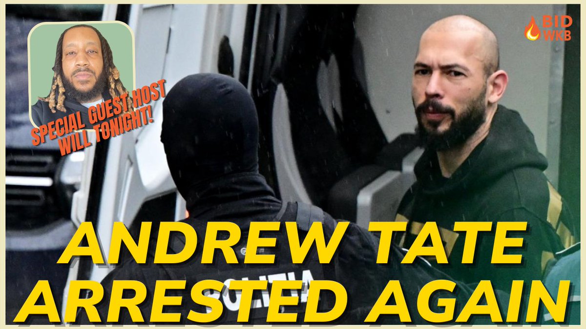 Join us LIVE at 7 PM EST with a special guest host to discuss the rearrest of famous misogynist Andrew Tate. youtube.com/watch?v=OLk3ns…
