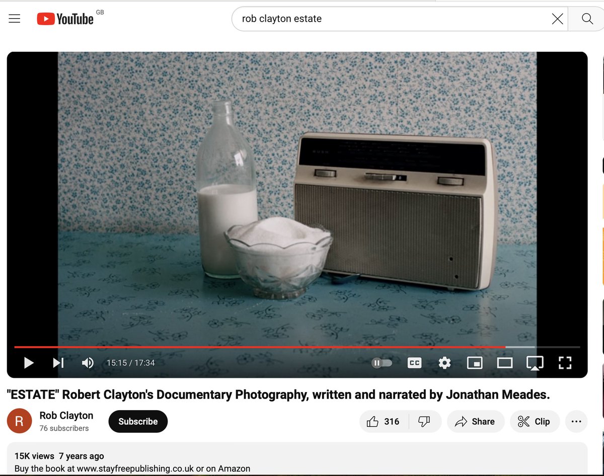 robclaytonphoto's tweet photo. https://t.co/iUKvgcxvvr
Jonathan Meades narrates his accompanying essay to Clayton's "Estate"...
15 thousand views #Estate #Meades #JonathanMeades #housing #councilestate #workingclass #class #Midlands #1990s #documentary #England #WestMidlands #film #documentaryphotography https://t.co/KTYCffZkgR