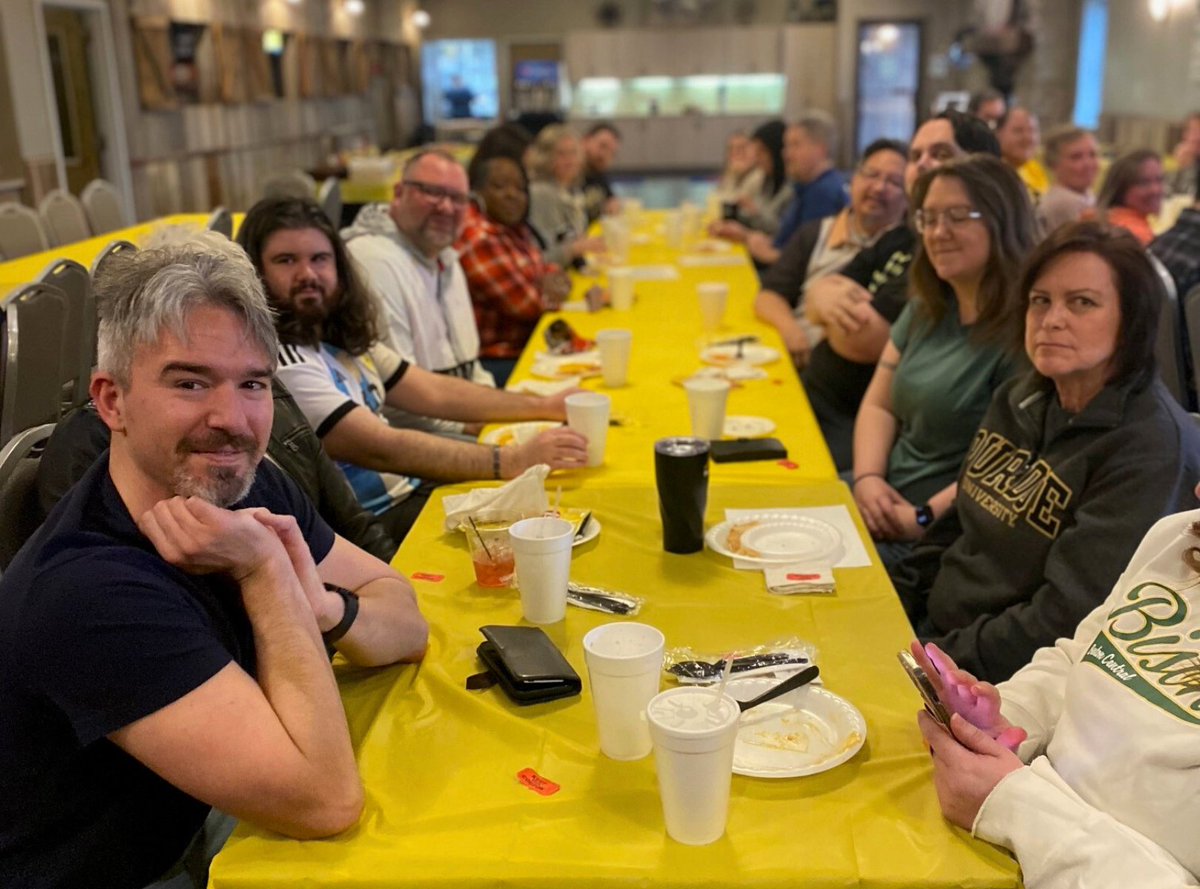 At Purdue Federal, we take celebrating our team seriously! 💛🖤 On a quarterly basis, each of our divisions sets aside time to spend quality time together and appreciate each others' hard work and talents. Last month, our Retail division got together for some friendly competition