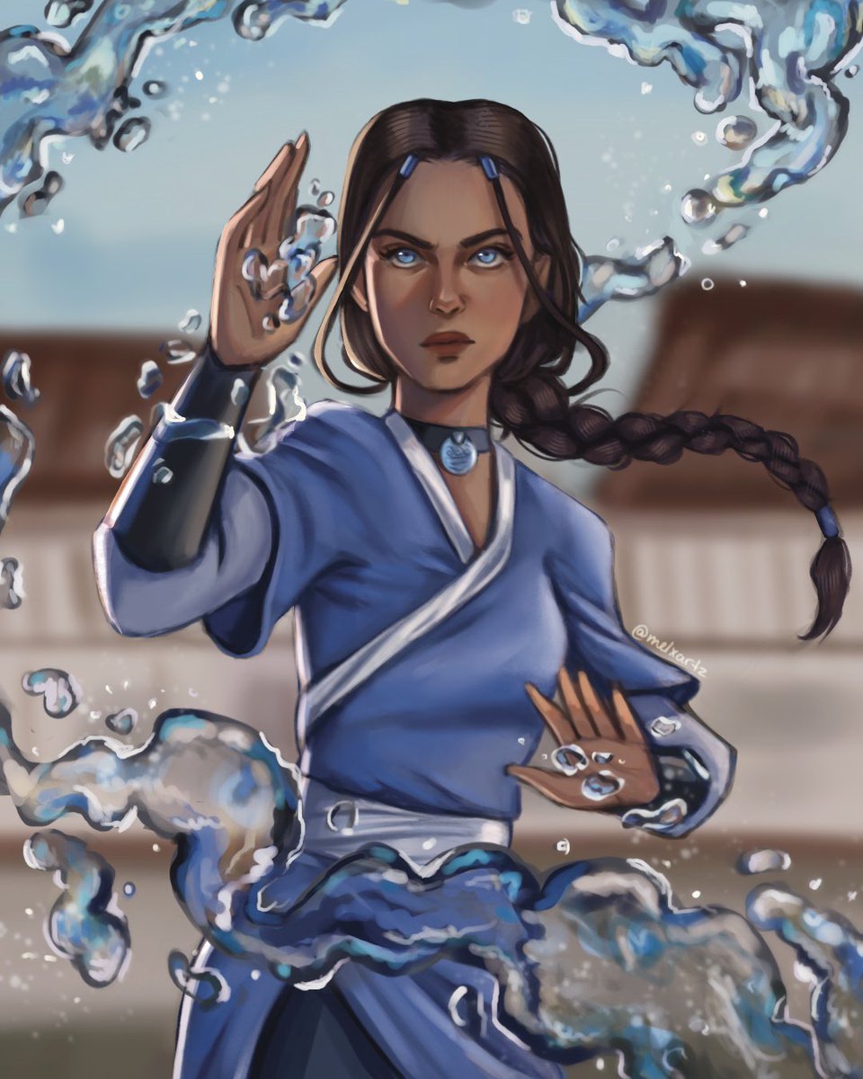 artzxmel's tweet photo. Katara from Avatar: the last airbender💙✨

Which water version do you prefer?👀💦

#katara #ATLA #Avatar #AvatarNetflix  #AvatarTheLastAirbender #digitalart #Procreate https://t.co/6n6GBT2Swx