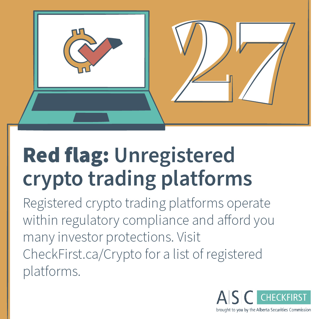 ASCUpdates's tweet photo. Scammers will often promote unregistered platforms, but using them puts your hard-earned money and crypto assets at risk.
Learn more about protecting your finances at https://t.co/IFJ84e9Tv0.
#FraudPreventionMonth #asc #checkfirst https://t.co/plyq6RrjCn