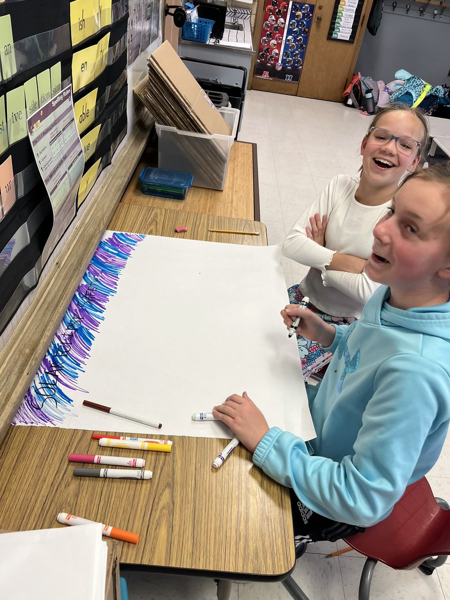 mrslowy_bgcs's tweet photo. Our Conneaut KKids are at it again! This month they chose to make eclipse safety posters to inform their peers on how to enjoy our upcoming solar event, safely. #serviceleaders @KaraffaAlyssa https://t.co/0jDgUlMw4I