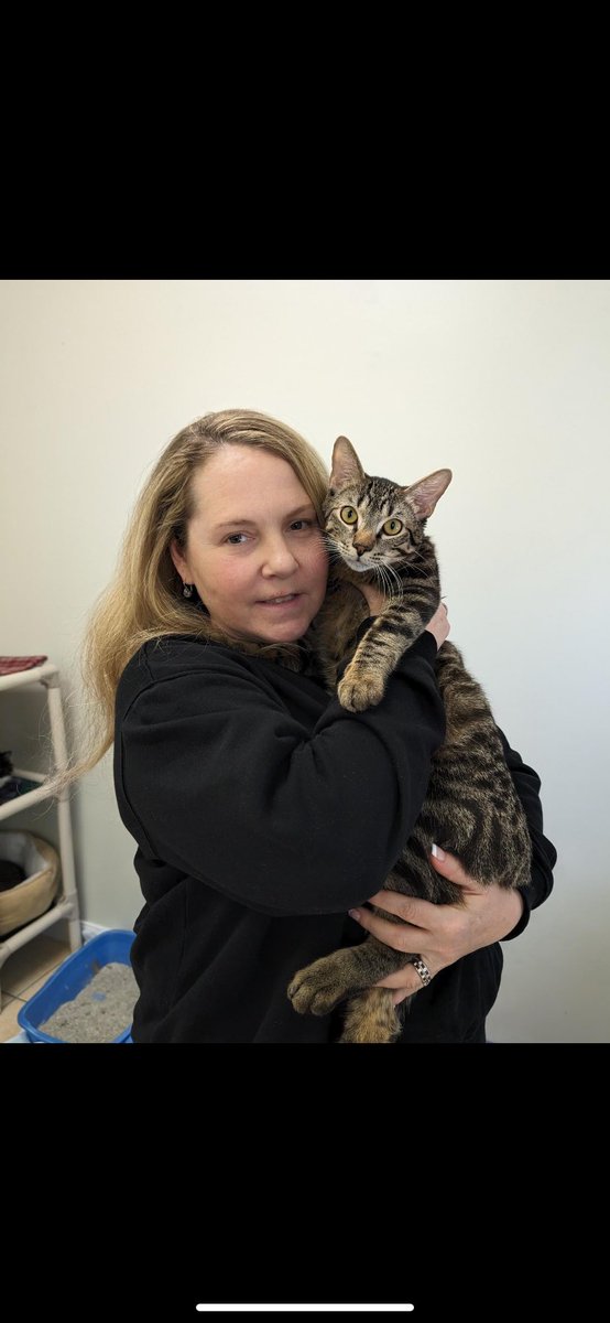 Look at Topeka and his new mom!!! Best match ever!

 #animalshelter #animalshelters #fpas #rescuelife #sheltercats #rescuecats #sheltercat #rescuecat #animalrescue #rescue #PleaseShare #foreverpawsfamily #community #adopt #familypetsaresuperheros #CatsOfInsta