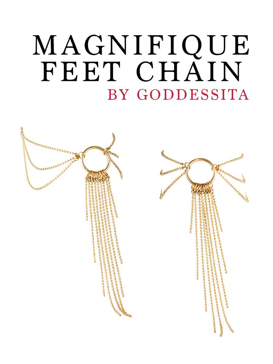 Step out of the Ordinary with this Feet Chain 👀

#feet #feetmodels #feetgram #feetpic #whatsonyourfeet #feetchain #goddessita #goddessitas #ohmygoddessita