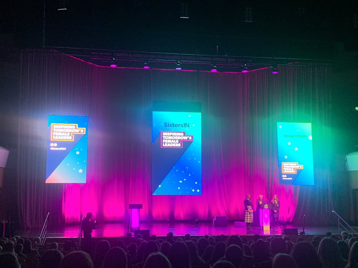 curriculumni's tweet image. Super morning at @SistersIN_HQ  celebration @Waterfront_Hall Lovely to see my mentee from @BallyclareHigh and my former colleague @leahscott  who started the mentoring journey with me. Excellent keynotes full of hope @hazelwoodni @moneillsf @little_pengelly