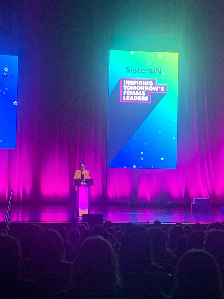 curriculumni's tweet image. Super morning at @SistersIN_HQ  celebration @Waterfront_Hall Lovely to see my mentee from @BallyclareHigh and my former colleague @leahscott  who started the mentoring journey with me. Excellent keynotes full of hope @hazelwoodni @moneillsf @little_pengelly