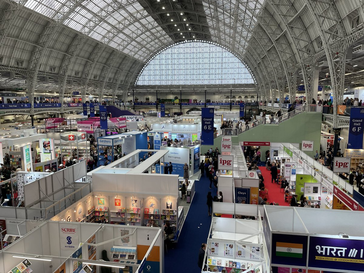Feeling energised after seeing so many lovely people at #LBF2024 today. Looking forward to more tomorrow!