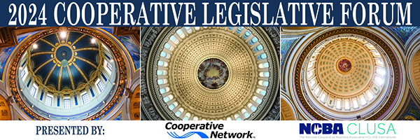 We are excited to collaborate with Cooperative Network to present the 2024 Cooperative Legislative Forum, a virtual discussion of federal and state issues important to cooperatives of all sectors and sizes. Learn more about tomorrow's event: bit.ly/43dzit4