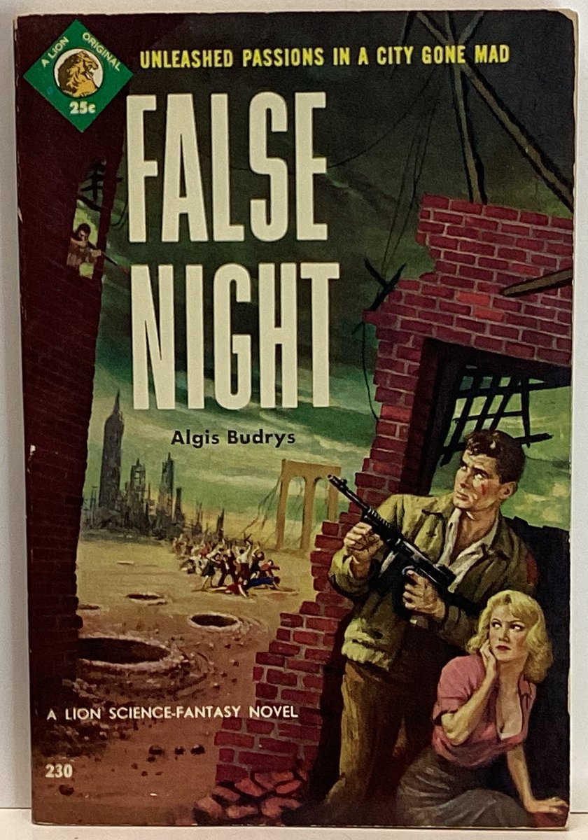 cmacfin's tweet photo. Just posted in my eBay store. Check out this and hundreds of other listings. Want to buy it direct. $9 shipping included. Just DM me……….#Algisbudrys #lionbooks #sciencefiction #1950s #vintagepaperbacks #rarebooks #collectiblebooks #rarebook #antiquebookshttps://www.ebay.com/itm/235422525799?mkcid=16&mkevt=1&mkrid=711-127632-2357-0&ssspo=GpFdOutDTre&sssrc=2380676&ssuid=GpFdOutDTre&widget_ver=artemis&media=TW #eBay via @eBay