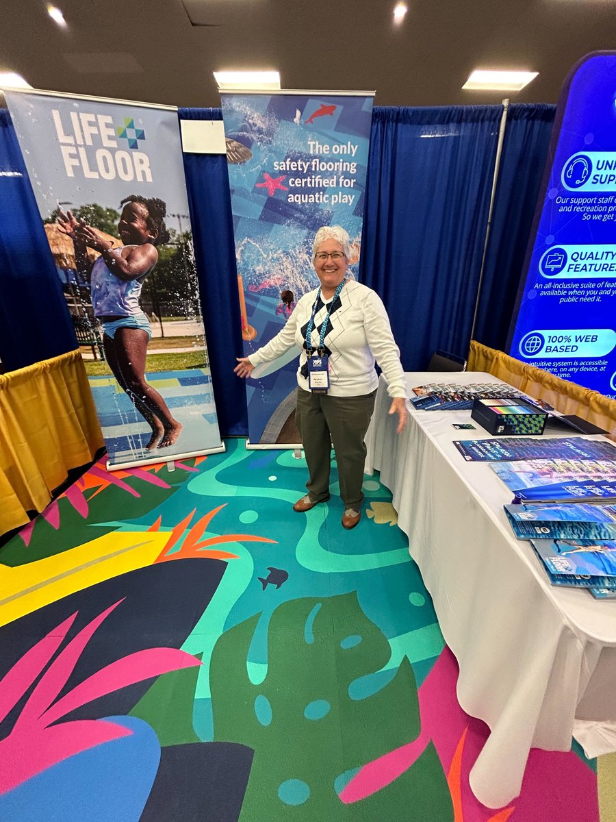 #PRPS is this week in #SevenSprings PA. MaryAnn will be in booth 23, so stop by + say hi! Don't miss her session tomorrow at 8:30am ET titled 'Hop, Skip, Play: Accessible Play at Splash Pads' #aquatics #playmore #watersafety #aquaticdesign #accessibleaquatics #accessibility