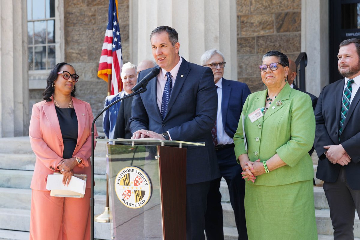 Stacy, on behalf of our residents, communities, and employees, thank you for your years of service to Baltimore County.