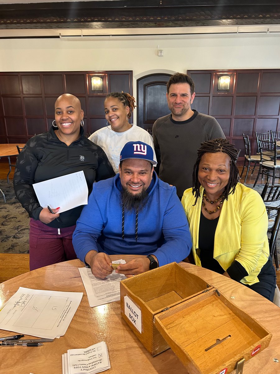 Congratulations to Birmingham Country Club for unanimously ratifying their new contract today. #solidarity #UnionStrong