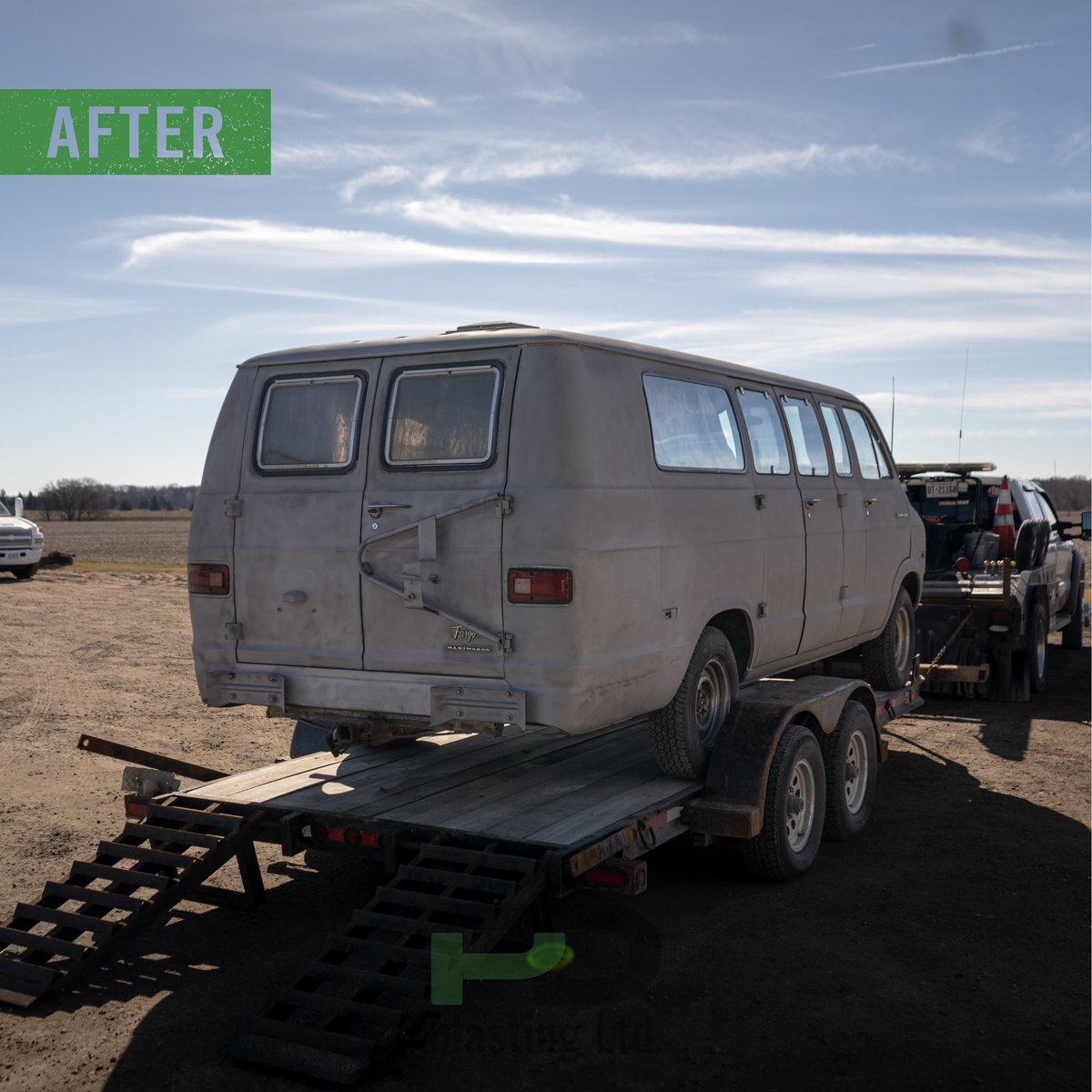 pdblasting's tweet image. Fargo Sportsman, before and after blasting. 

The attention to detail allows us to blast all projects with care to prevent warping the panels. Let our teams prep your project so you can get it coated. 
-
-
-

#poblasting #consider #considerpdblasting #mediablasting #sandblasting