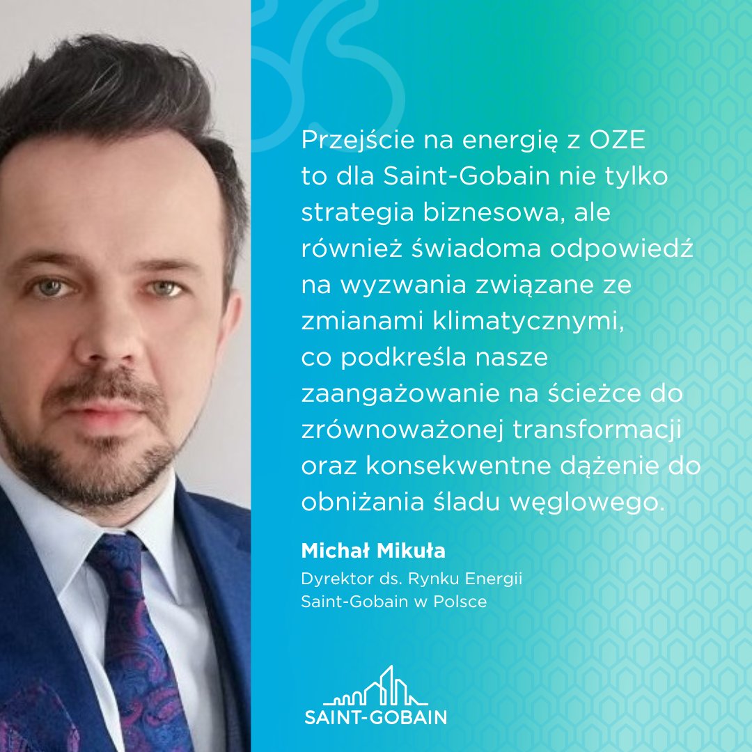 📢 Zapraszamy na #PolskiKongresKlimatyczny, 19-20 marca 2024, w Warszawie, między innymi w naszej przestrzeni w Pracowni Przewrotu Kopernikańskiego.
Michał Mikuła, dyrektor ds. rynku energii Saint-Gobain w Polsce zabierze głos w panelu „Umowy PPA i dekarbonizacja przemysłu”.